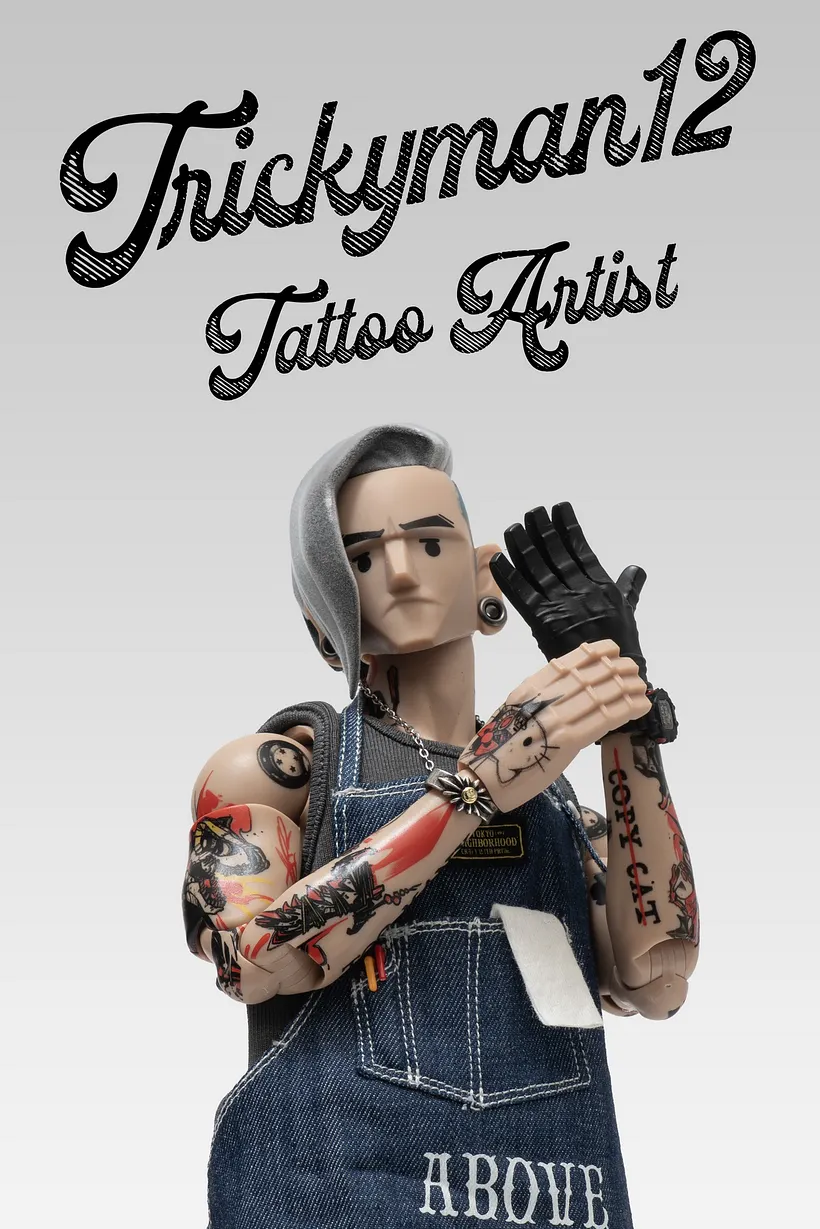 TrickyMan12 - 1/6 scale Tattoo Artist 2 Special Edition FB-10090-B