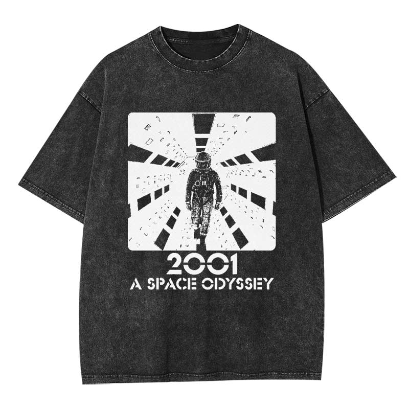 2001 A Space Odyssey Washed T-shirt