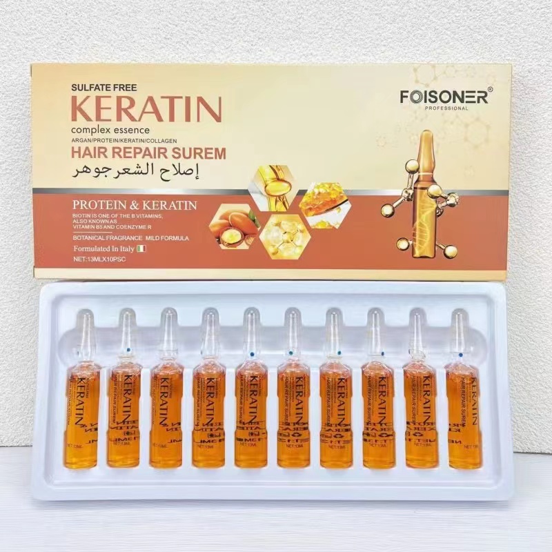Keratin hair repair, dyeing and perming, anti-split and breakage hair care essential oil, anti-frizz essential oil Bath supplies (shampoo, conditioner, soap, hair oil and all other bath products) Cosmetics (foundation, eye shadow, eyeliner, perfume, manicure and other cosmetics) Skin care products (moisturizing lotions, facial cleansers, sunscreens, facial cleansers, aromatherapy, essential oils and other skin care products for various parts of the body) OEM customization (outer packaging, bottle body, fragrance, capacity, material, and LOGO can all be customized) wholesale, factory direct sales, affordable prices, low, medium and high quality are your choice, welcome to consult