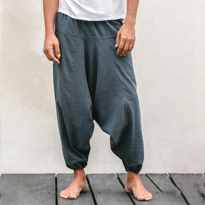 Men's Linen Casual Loose Pants