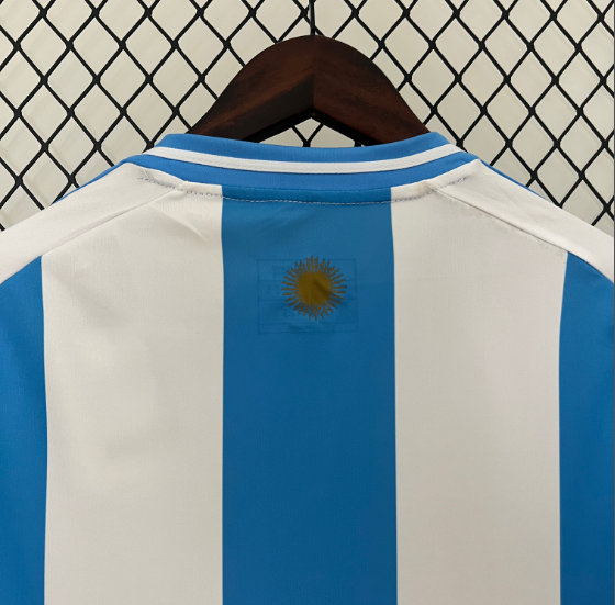 2024 Argentina Home With Champion Patch Soccer Jersey Thai Quality