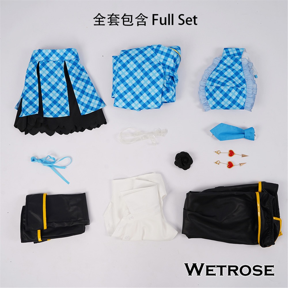 [Wetrose] In Stock Nonoa Liliel 2.5 Dimensional Seduction Stage Performance Cosplay Costume Full Set