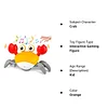 Children's electric automatic induction crab toy can crawl intelligent obstacle avoidance cartoon small toy