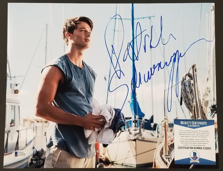 PATRICK SCHWARZENEGGER Signed 11x14 Photo Poster painting Actor Midnight Sun ~ Beckett BAS COA