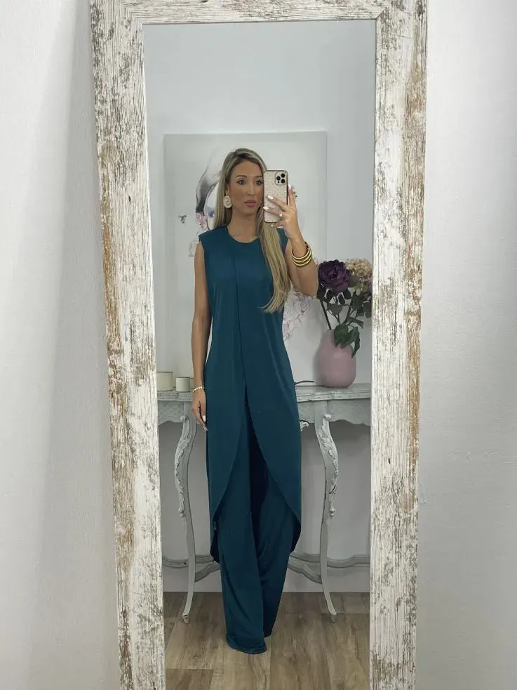 7 Colors Jersey Mature Women Suit Top+Pants (Buy 2 Vip Shipping)