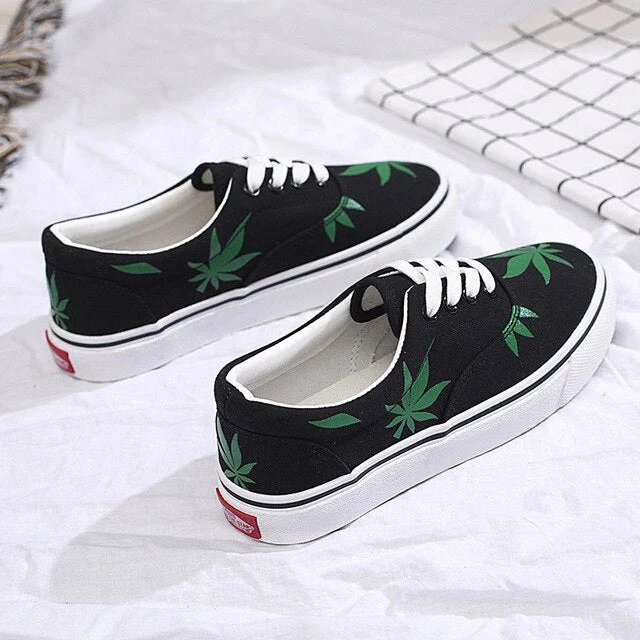 Promotion Spring Autumn New Women Canvas Shoes Leopard  Fashion Sneakers Low-cut Shoes Woman High Quality Classic Skateboarding