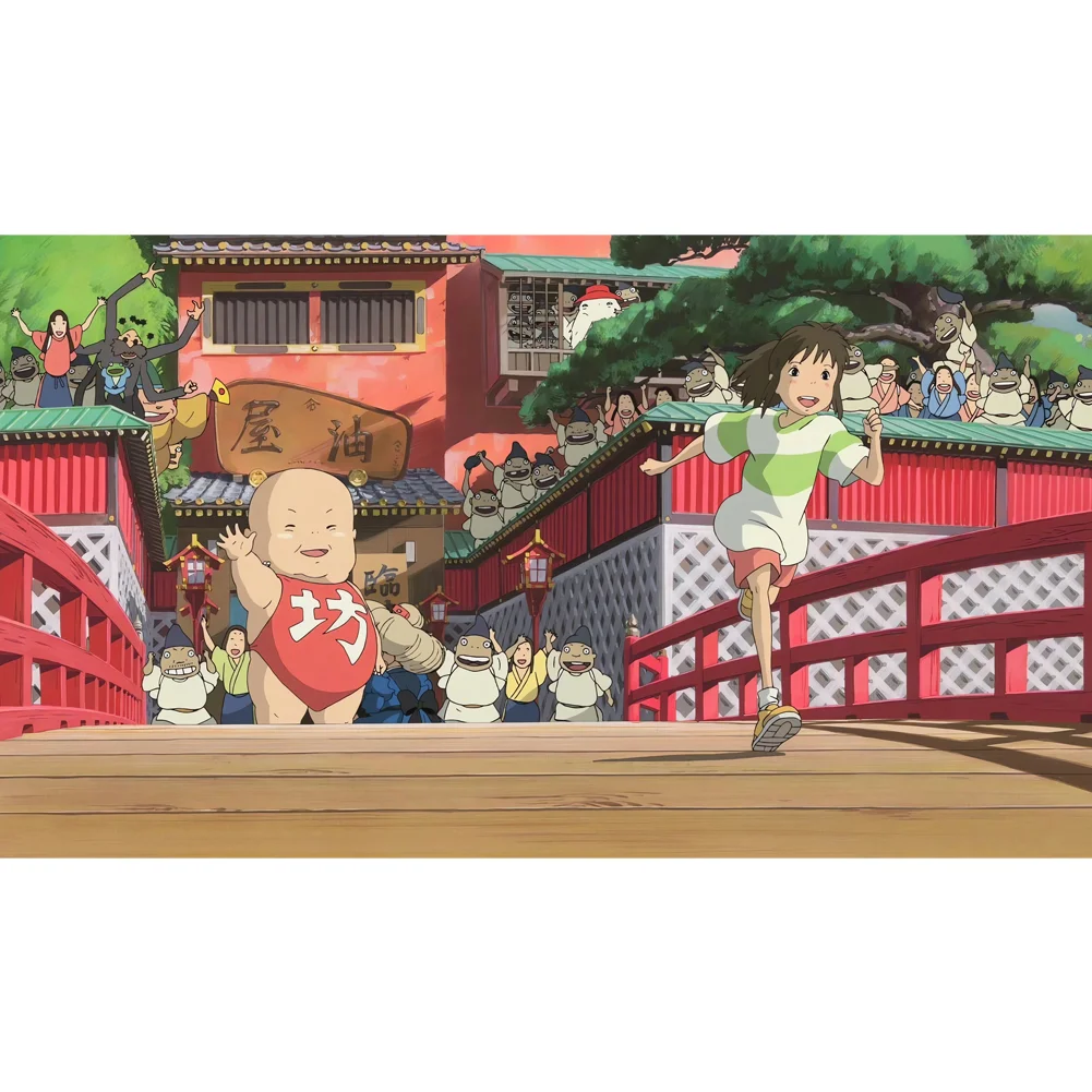 Diamond Painting - Full Round Drill - Spirited Away(Canvas|70*40cm)