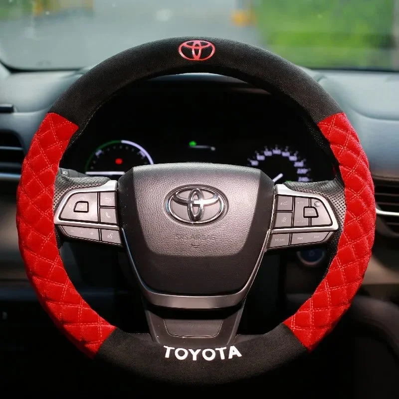 Car Winter Plush Steering Wheel Cover