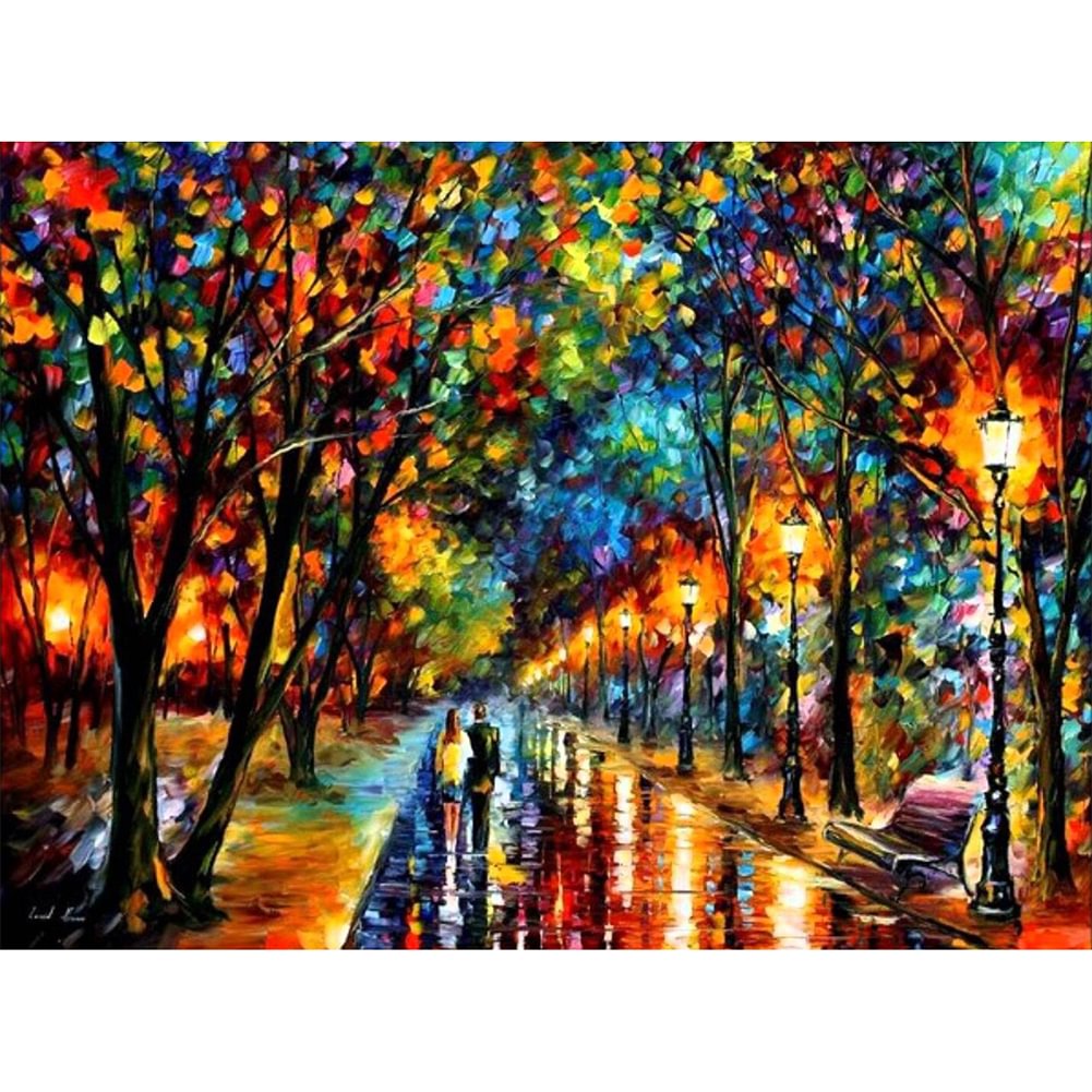 Romantic Stroll - Paint By Numbers
