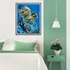 Diamond Painting -DIY Round Drill Cat