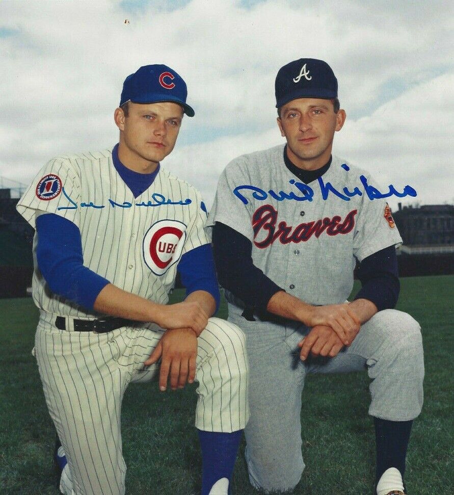 Phil Niekro / Joe Niekro Autographed Signed 8x10 Photo Poster painting ( HOF Braves ) REPRINT