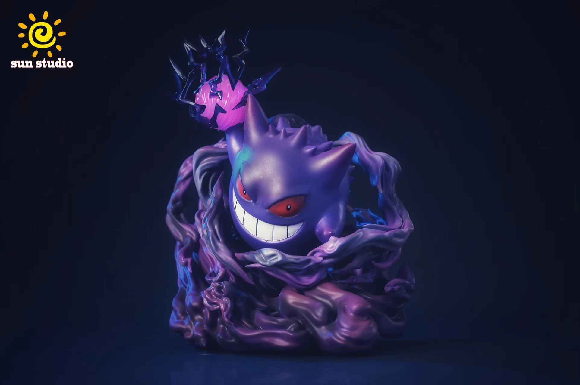 PRE-ORDER Sun studio Pokémon Shadow Ball Gengar & Will-O-Wisp Gengar Statue(GK)