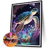 Peinture diamant perceuse ronde tortue de mer-30*40cm