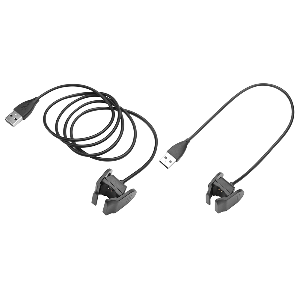 

Disassembly-free USB Charger 2 Pin 3.3mm Clip Cable for Xiaomi Mi Band 4, 100cm, 501 Original