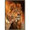 Lions | Full Round Diamond Painting Kits