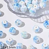Sky Blue Ocean Serie Ceramic Beads DIY Jewelry Accessories