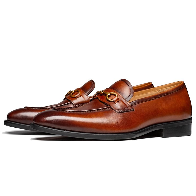 THE ABBOTT LOAFER SHOE IN BROWN