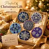 6pcs DIY Pearl Diamond Painting Christmas Tree Hanging Ornaments