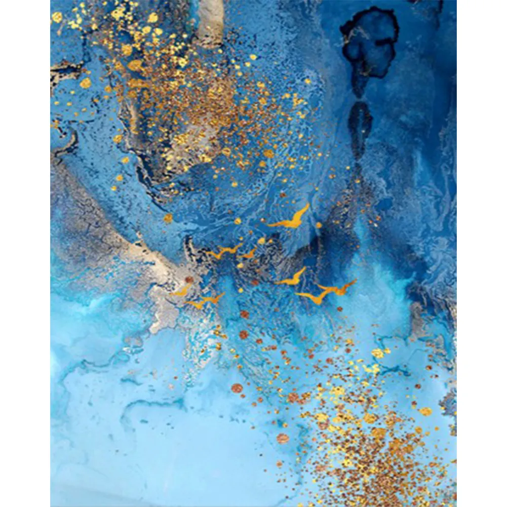 DIY Paint By Number 40*50cm - Gold Leaf Painting