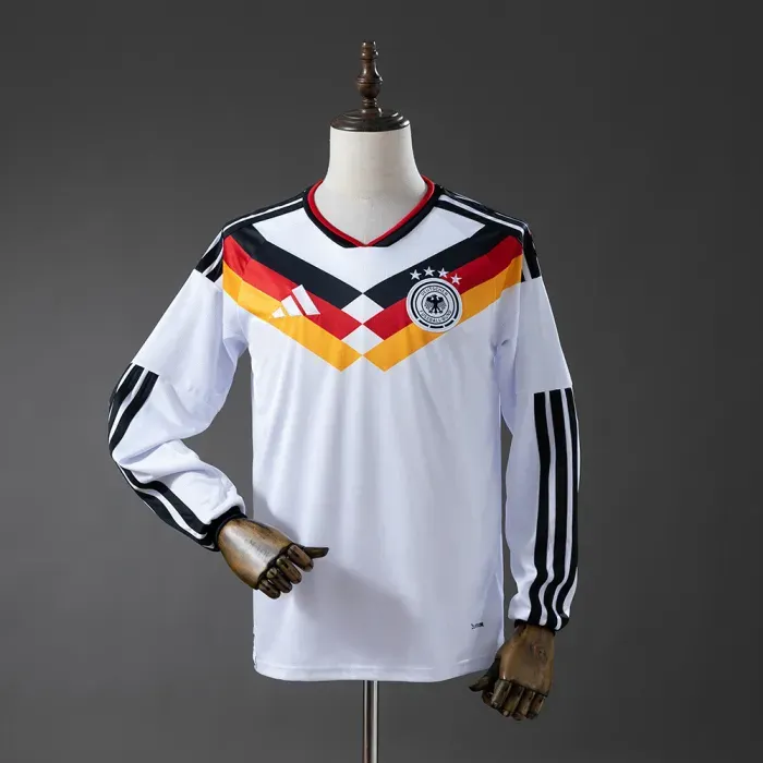 【S~4XL】Germany 2026 World Cup Long-Sleeved Home Jersey