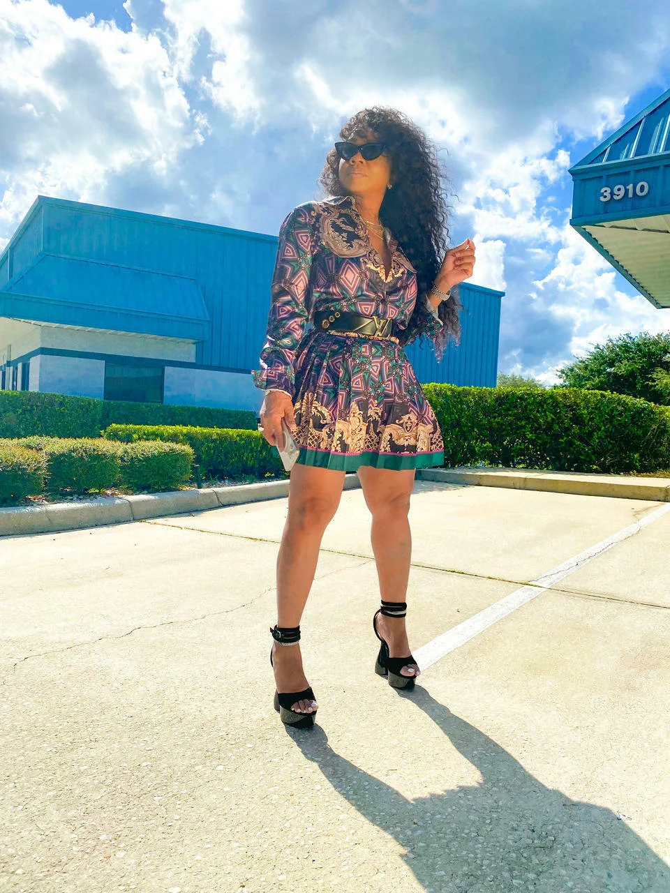 CM.YAYA Elegant Beach Leaf Women Two 2 Piece Set Outfits Sweatsuit 2022 Summer Shirt and Shorts Holiday Matching Set Tracksuit