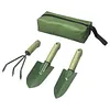 4pcs Hand Rake Garden Tool with Non Slip Handle Multifunctional Garden Cleaning Shovel Ideal for Digging Weeding Planting