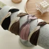 Elegant Dual Colors Bowknot Ribbon Hair Band