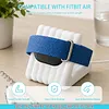 PLA Charging Dock Stand for Fitbit Air Compact Nightstand Organizer Base with Cable Managements Desktop Storage Stand for Office Desk Bedroom Table Dormitory Travel