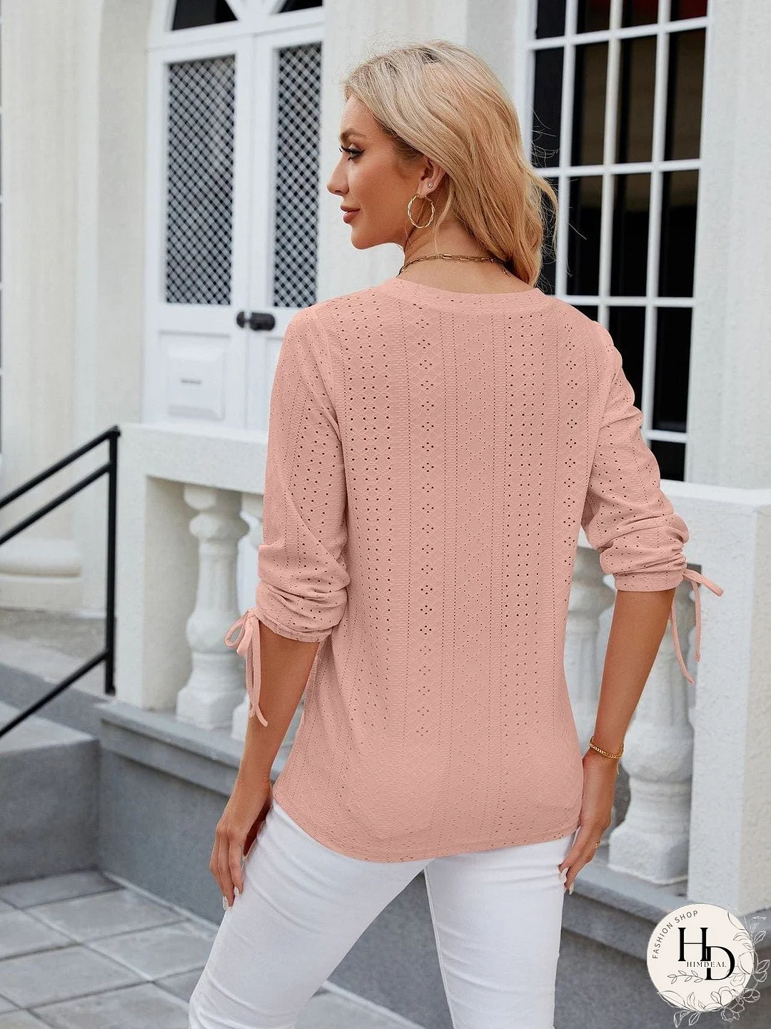 Versatile Knit Mock Neck T-Shirt