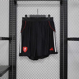 2025/2026 Player Version Liverpool Black Shorts 1:1 Thai Quality