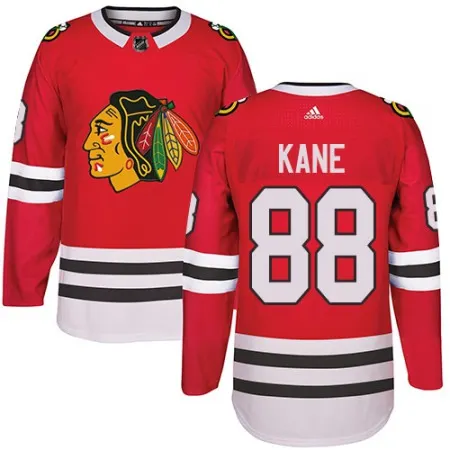 Men's Chicago Blackhawks #88 Patrick Kane Red  Stitched NHL Jersey
