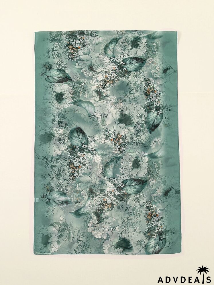 Flower Pattern Scarf