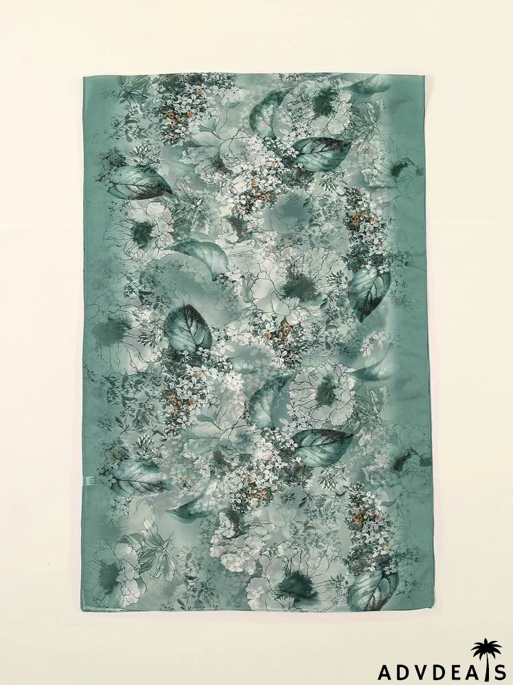 Flower Pattern Scarf