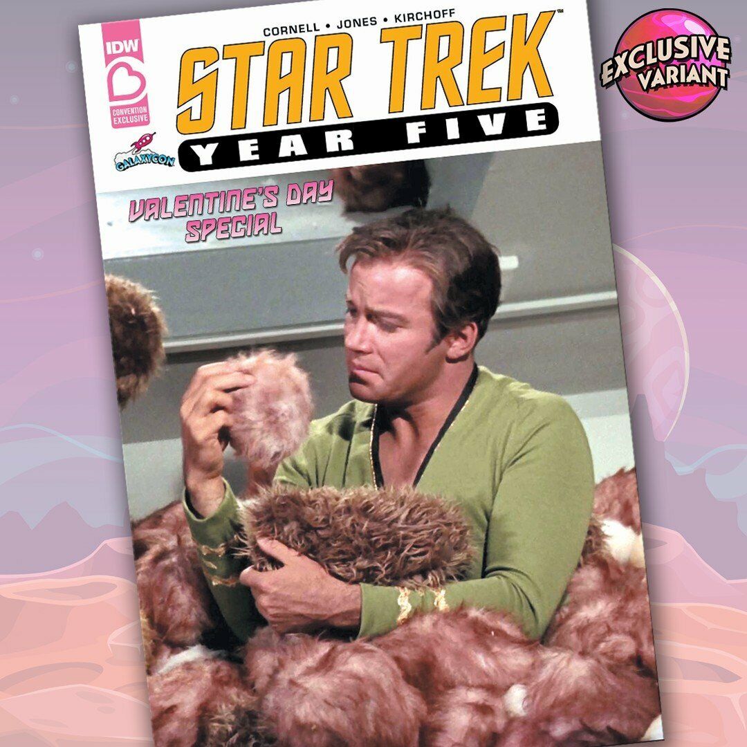 Star Trek: Year Five Valentines Day Exclusive GalaxyCon Photo Poster painting Cover Variant LTD