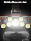 7LED Flashlight USB Rechargeable 4 Modes Outdoor Camping Cycling Head Light
