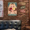 Red Wine - Metal Tin Signs(12*16Inch) - Bar
