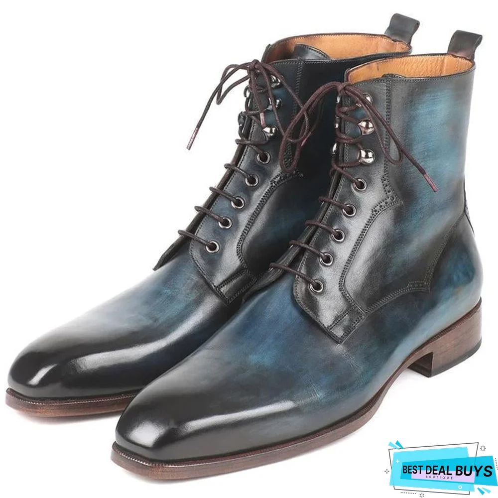 Men's Fashion Leather Martin Boots