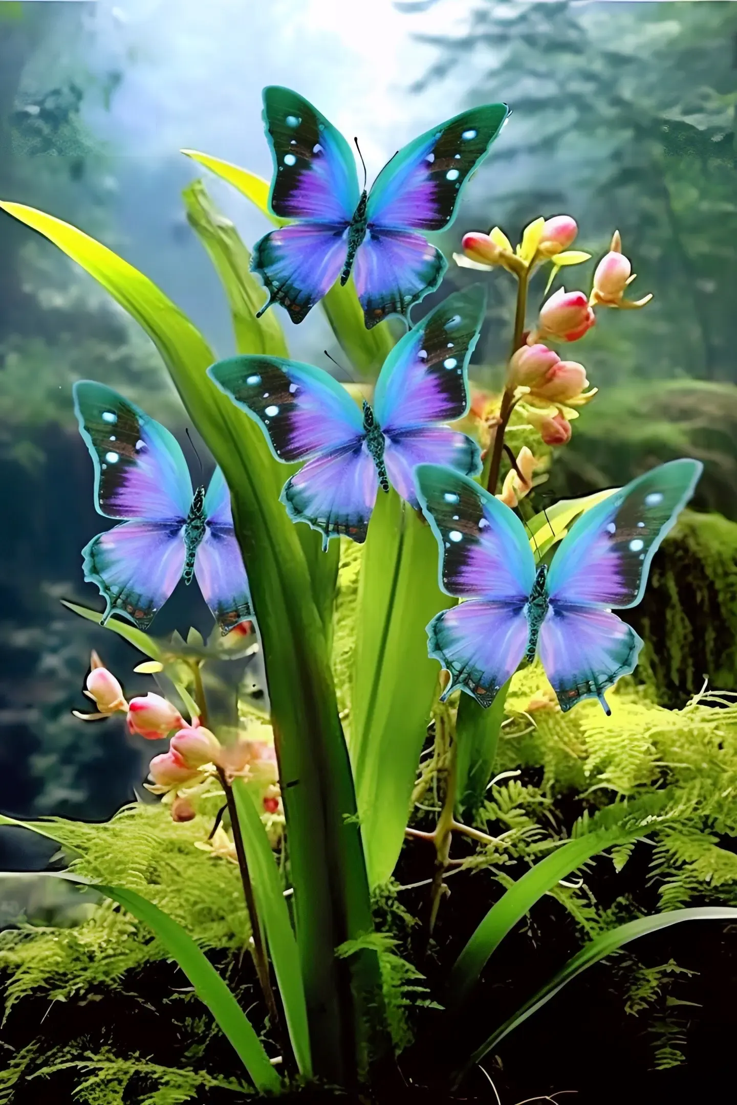 Colorful Butterfly Flower Seeds-Vivid Winged Delight