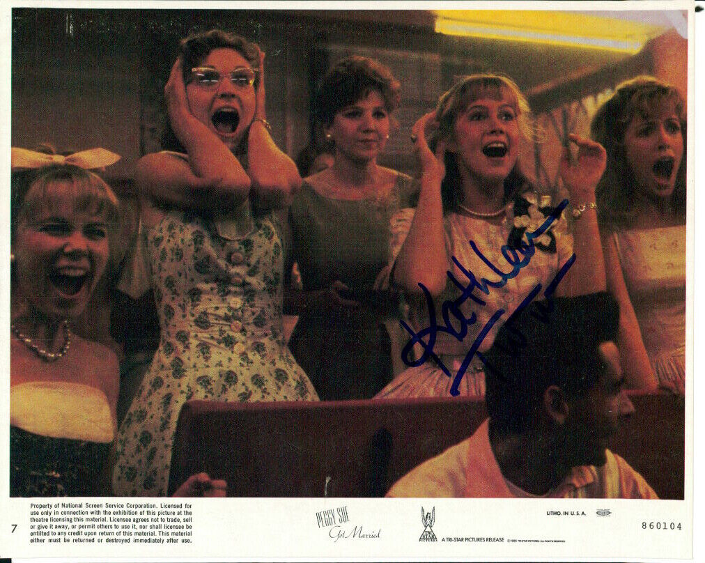 Kathleen Turner (Peggy Sue Got Married) signed 8X10 Photo Poster painting