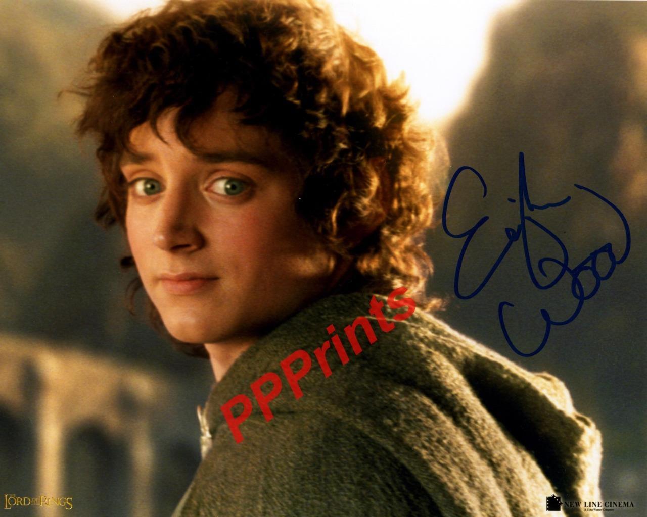 ELIJAH WOOD Lord of the ring Frodo 1 SIGNED AUTOGRAPHED 10X8 REPRO Photo Poster painting PRINT