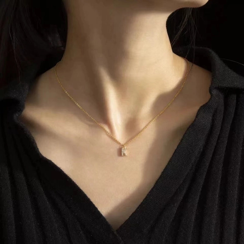 1 Piece Copper Zircon 14K Gold Plated Inlay Polished Pendant