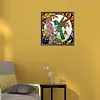 Hummingbird Glass Painting-Partial Special Shaped Diamond Painting 30*30CM