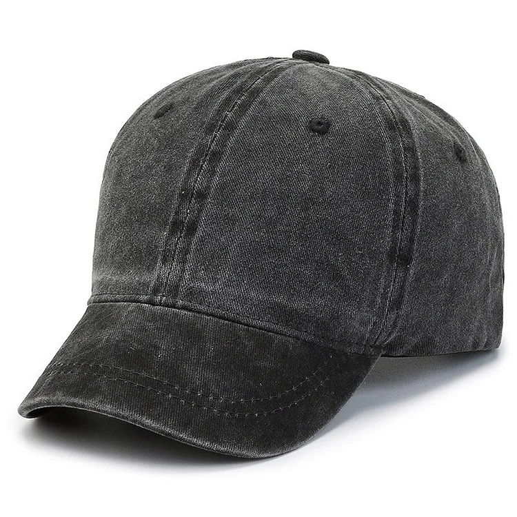 Men s Short Brim Baseball Cap Casual Vintage Wash Cotton Soft Top Cap Small Brim Snapback Caps for Women Bone Gorras Dad Hat