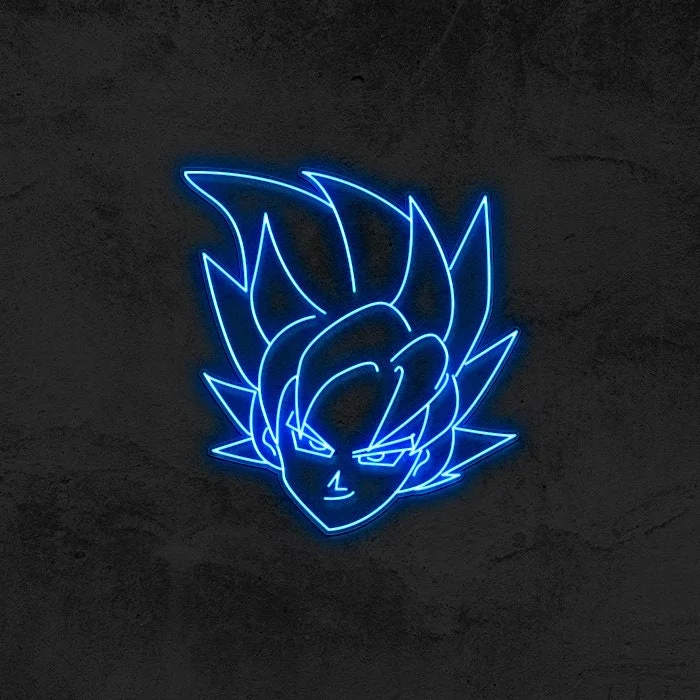 Custom Anime Neon Sign Goku Dragon Ball Z Neon Sign  Neon Sign LED Neon Sign Neon Light Anime Neon Sign  Handmade Neon Signs Light