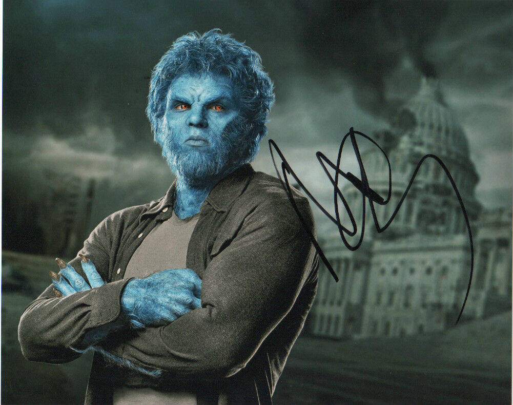 Nicholas Hoult X-Men Autographed Signed 8x10 Photo Poster painting COA