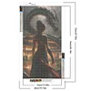 (40*70cm)DIY Full Round Drill Diamond Painting-Dragon Girl