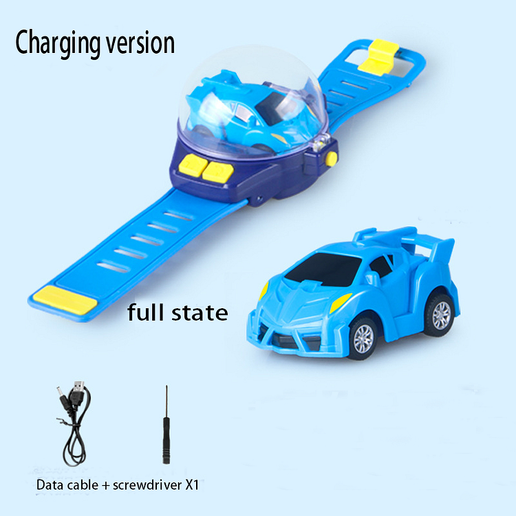 Toy Time 2.4G Mini Watch Control Car Cute RC Car Accompany With Your Kids Gift for Boys Kids on Birthday Christmas Watch RC Car Toy