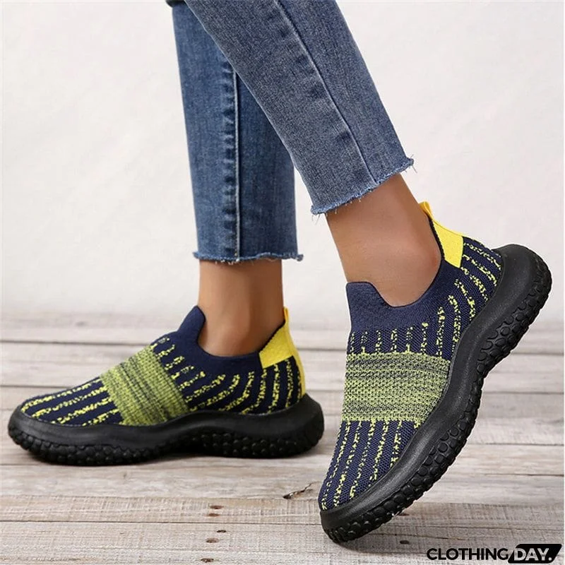 Summer Ultra Light Breathable Fabric Running Coconut Shoes for Women