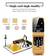 LONG-CZ J9 Pocket Flip Phone Bluetooth Dial 0.66 Inch 2G GSM Mobile Phone Supports Multiple Languages