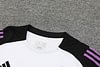 Joyfball 2024/2025 Germany short sleeved training jersey white+Shorts  1:1 Thai Quality